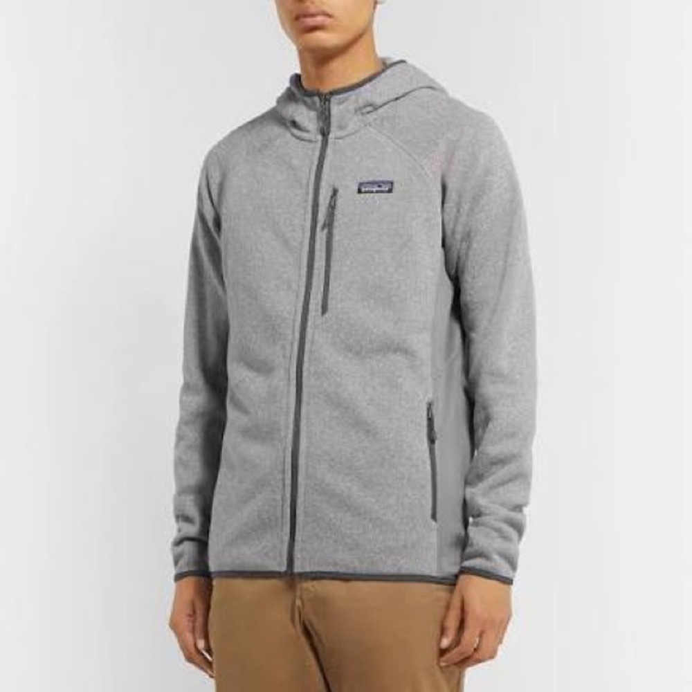 Patagonia grey Better Sweater Hoody zip up sweater jacket - XS